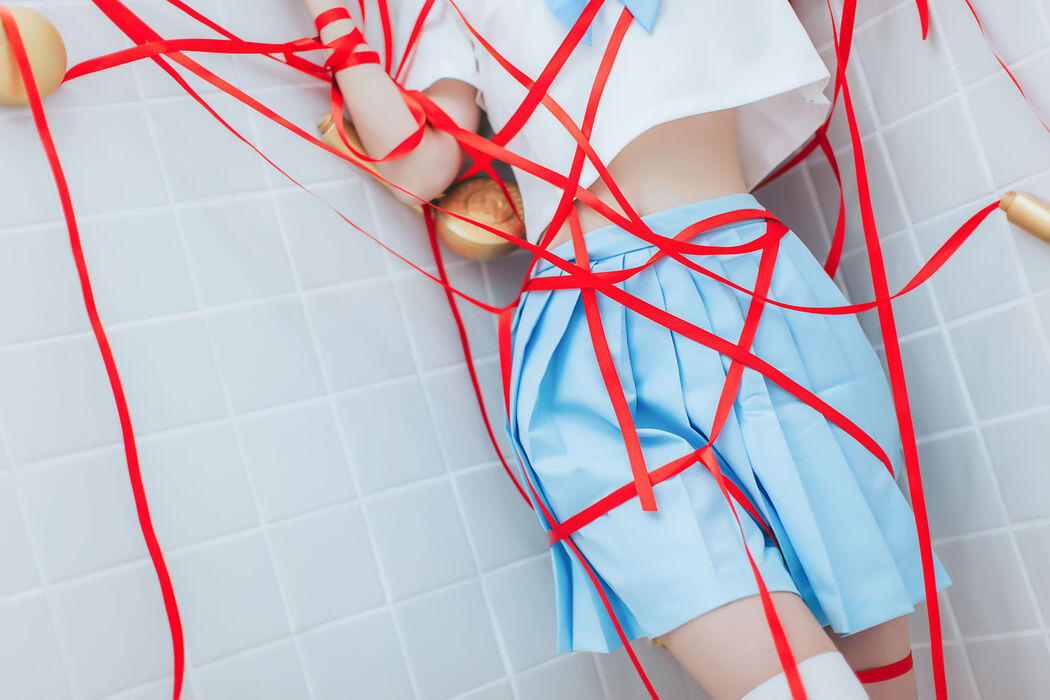 Crazy Cat ss "Pajamas and Sailor Suit in Bathroom" [Lolita COS]