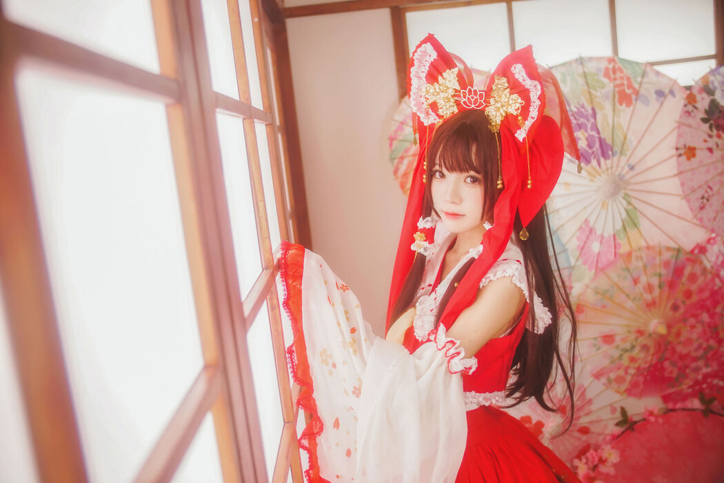 Crazy Cat ss "Reimu" [Lori COS] Cover Photo