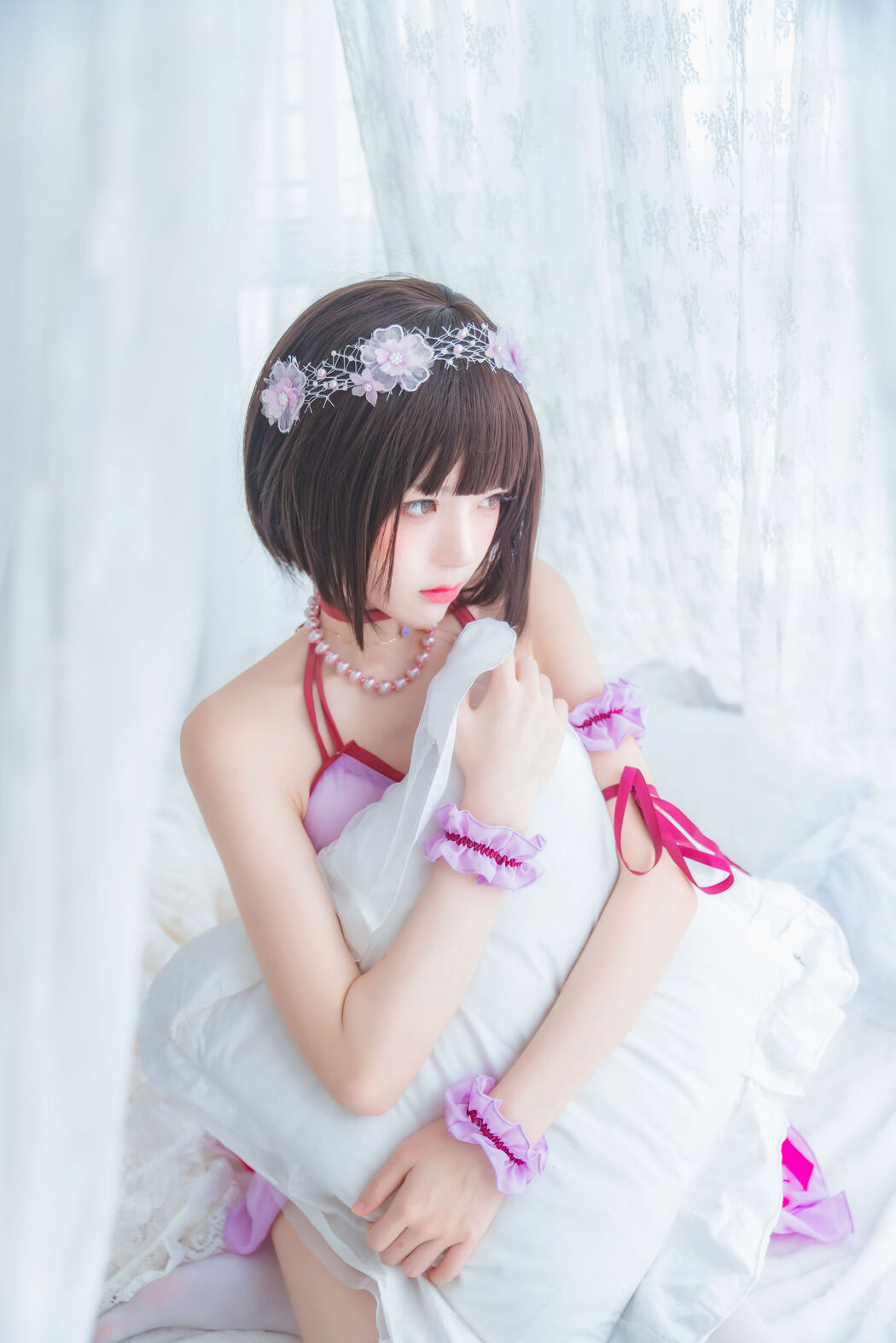Sakura Momoko "(Megumi Kato) Night Dress" [Lori COS] Cover Photo