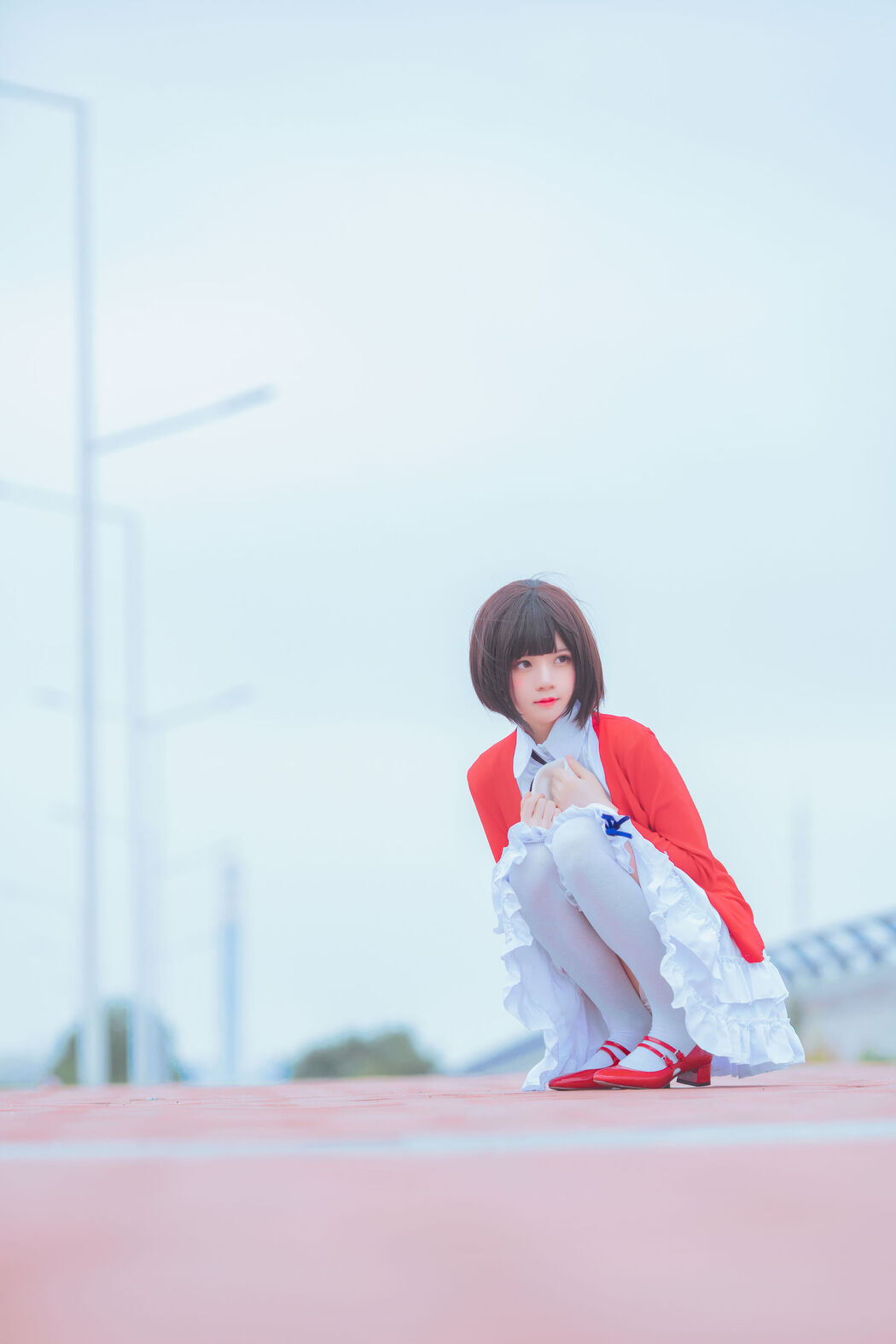 Sakura Momoko "(Megumi Kato) Ordinary Service" [Lori COS]