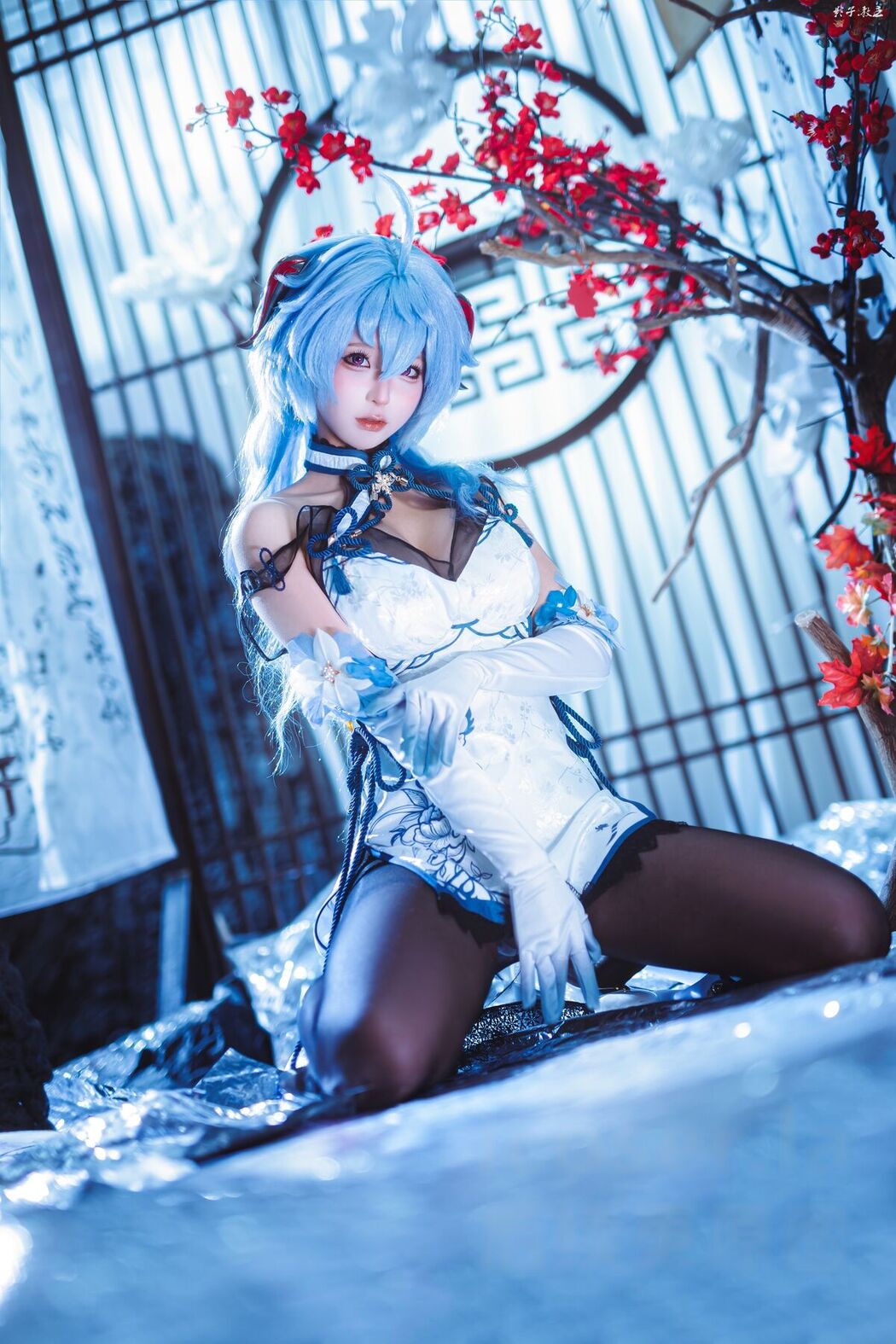Coser@蠢沫沫 Chunmomo &#8211; 原神 甘雨旗袍