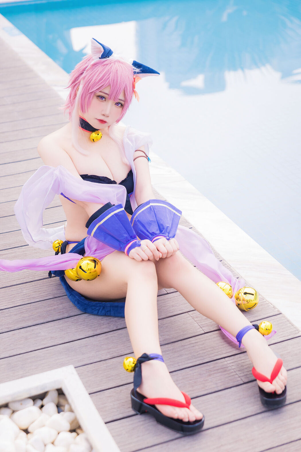 Coser@贞子蜜桃 &#8211; 九月舰长 宮坂珠希泳装