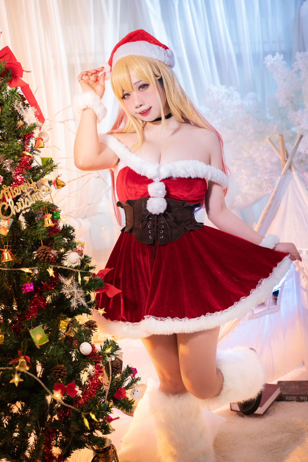 Coser@贞子蜜桃 – 喜多川夢海 圣诞