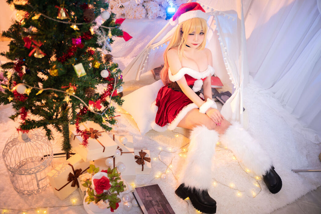 Coser@贞子蜜桃 &#8211; 喜多川夢海 圣诞