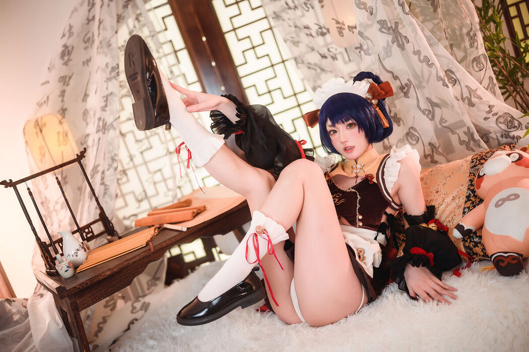 Coser@阿包也是兔娘 &#8211; 香菱女仆