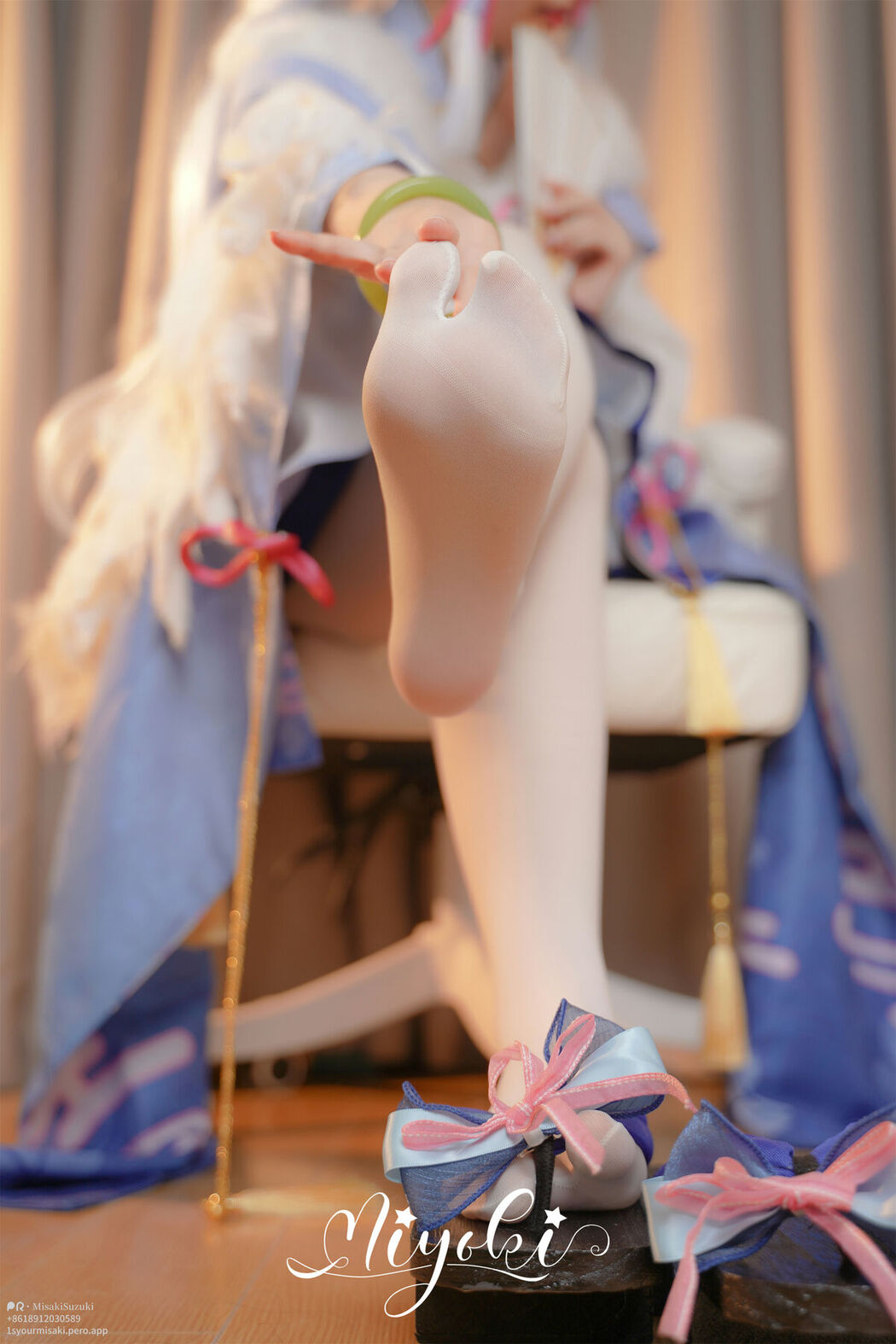 Coser@铃木美咲 Misaki Suzuki &#8211; 白鹭公主cos 自慰