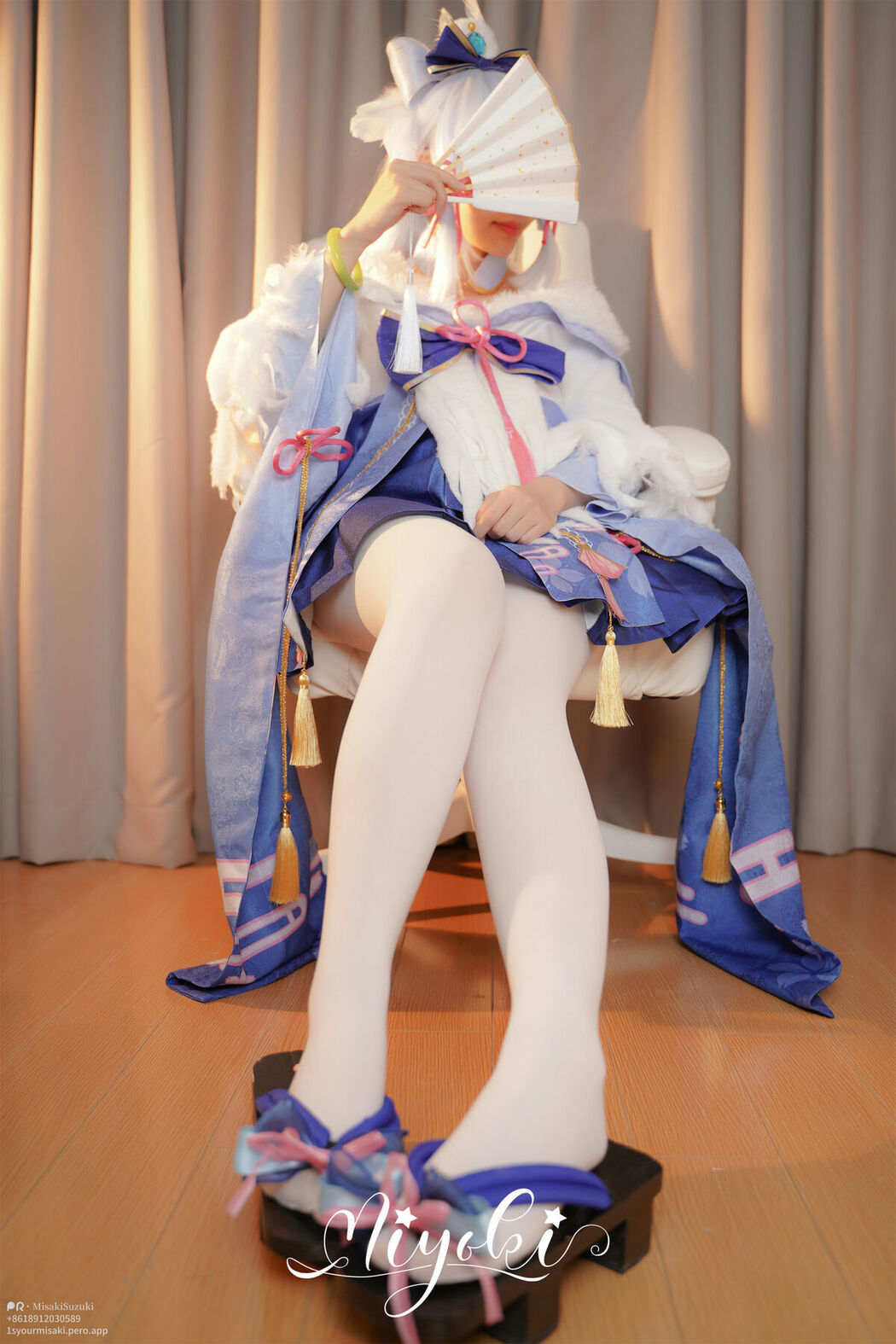 Coser@铃木美咲 Misaki Suzuki &#8211; 白鹭公主cos 自慰