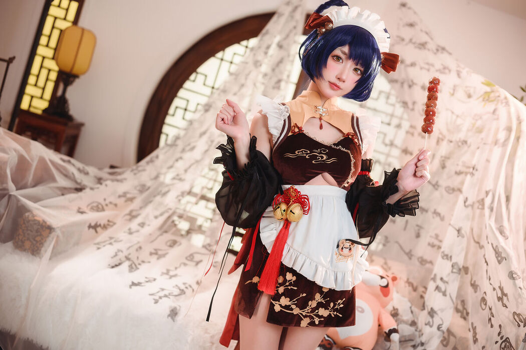 Coser@阿包也是兔娘 &#8211; 香菱女仆