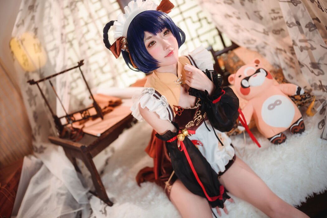 Coser@阿包也是兔娘 &#8211; 香菱女仆