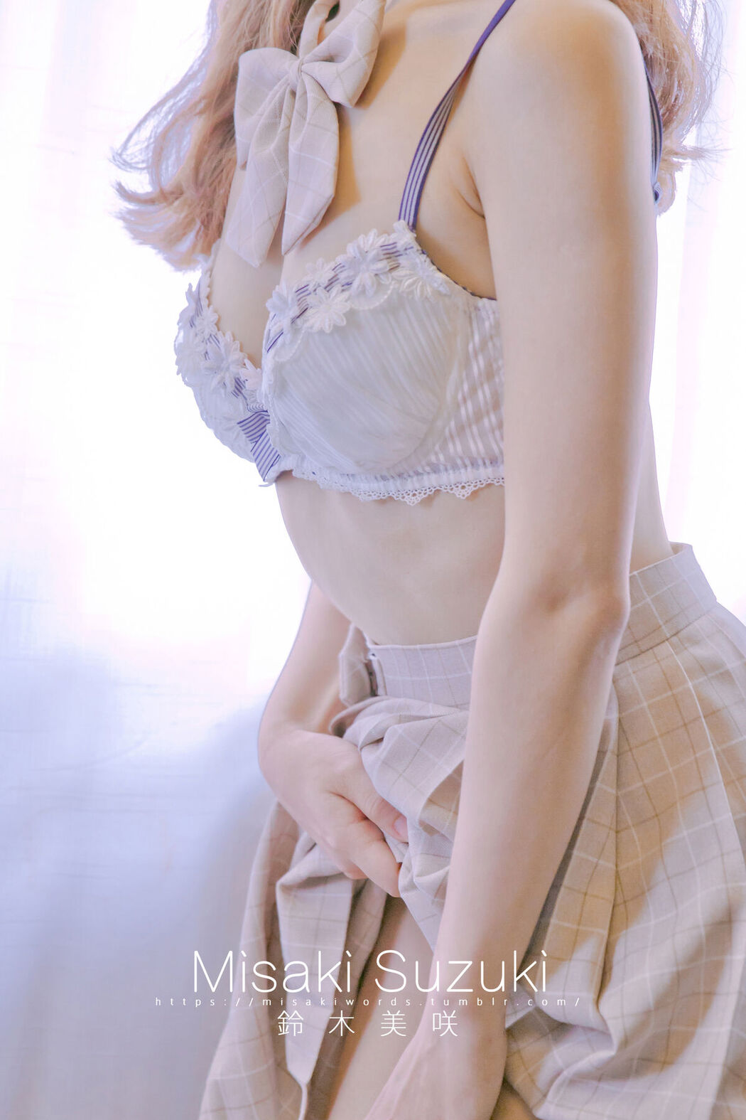 Coser@铃木美咲 Misaki Suzuki &#8211; 前辈和我 纯爱 因为喜欢你所以向你告白