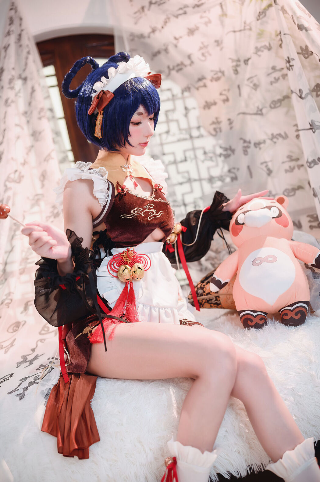 Coser@阿包也是兔娘 &#8211; 香菱女仆