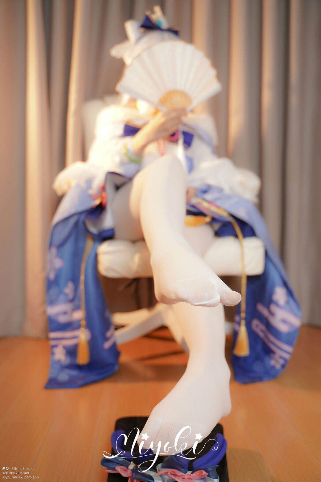 Coser@铃木美咲 Misaki Suzuki &#8211; 白鹭公主cos 自慰