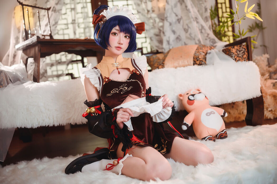 Coser@阿包也是兔娘 &#8211; 香菱女仆