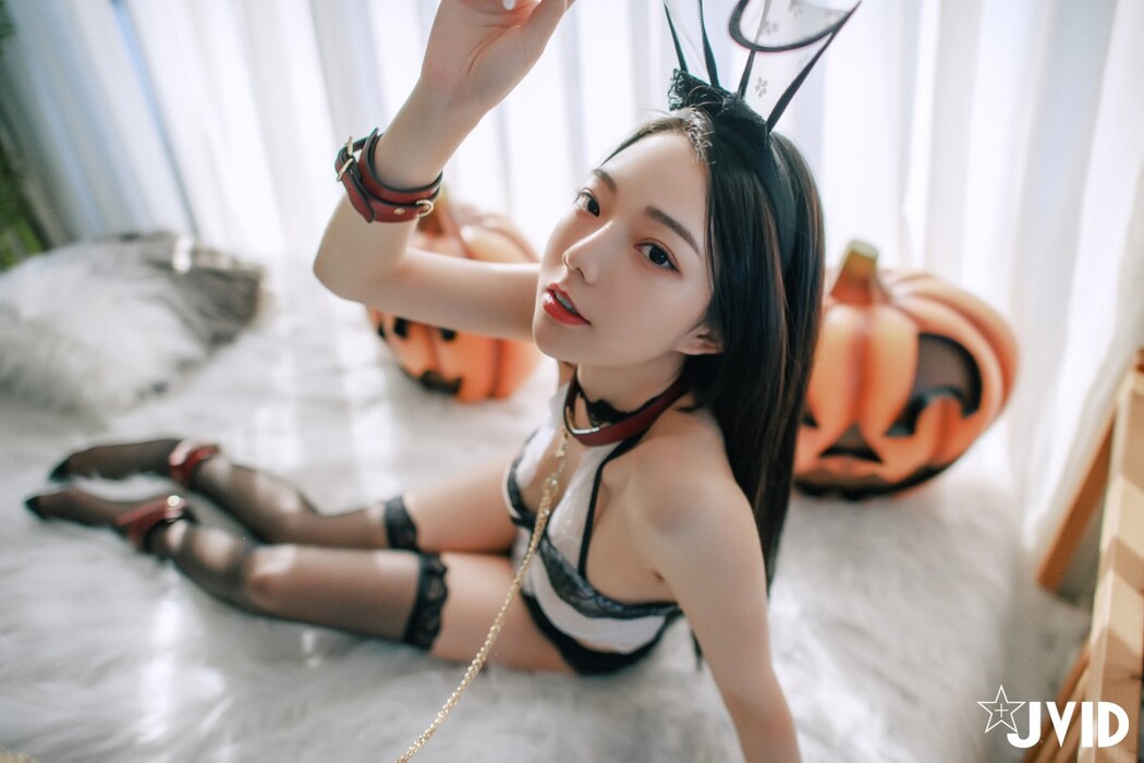 JVID 2022.10.28 Jiu Jiu – Halloween Special Is Wonderful First Time Demon Version Training Limited A