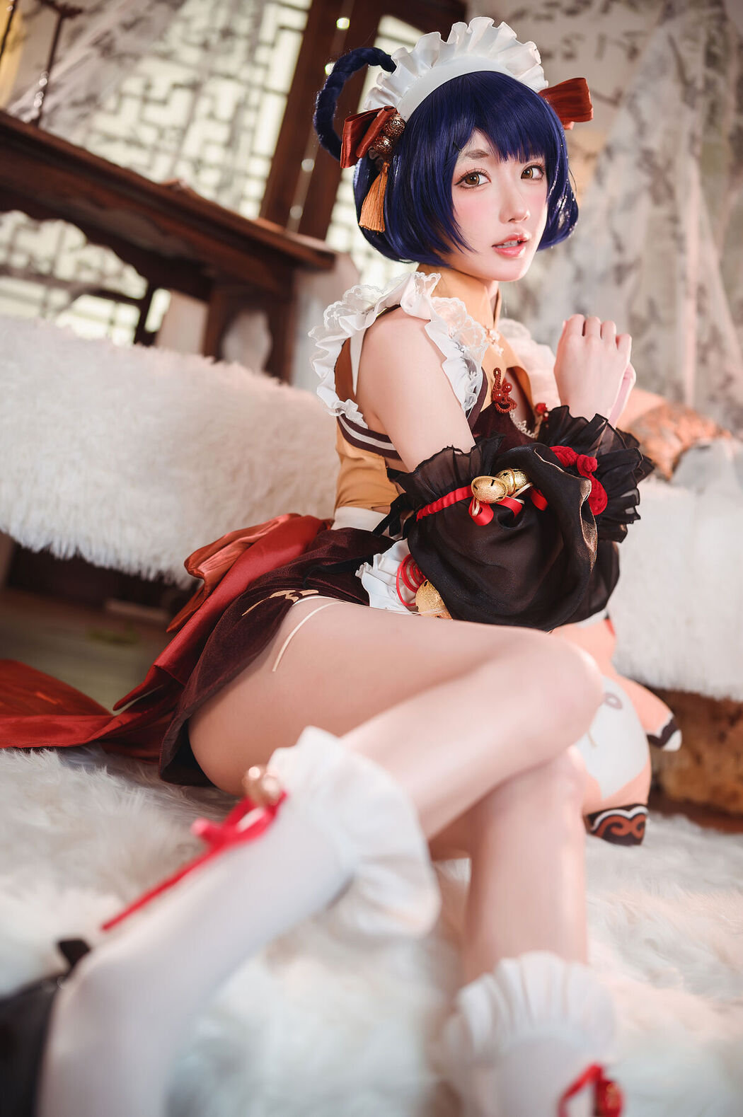 Coser@阿包也是兔娘 &#8211; 香菱女仆