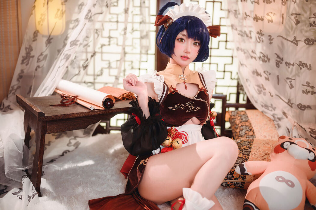 Coser@阿包也是兔娘 &#8211; 香菱女仆