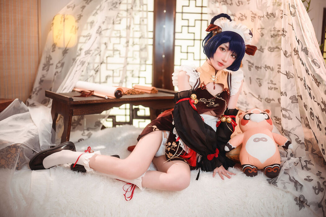 Coser@阿包也是兔娘 &#8211; 香菱女仆