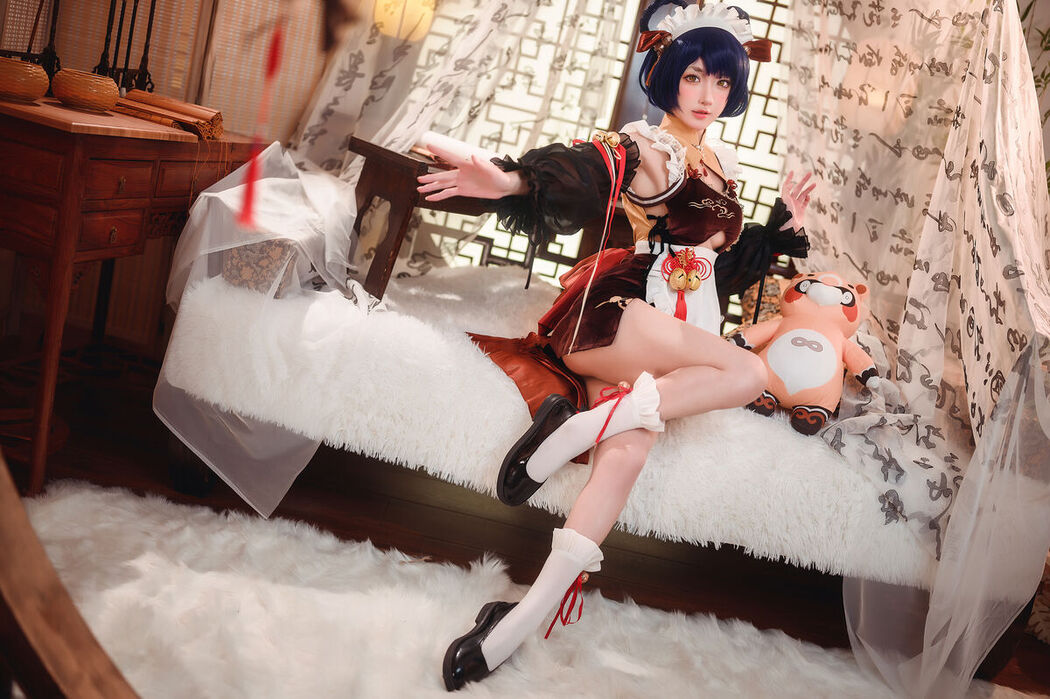 Coser@阿包也是兔娘 &#8211; 香菱女仆