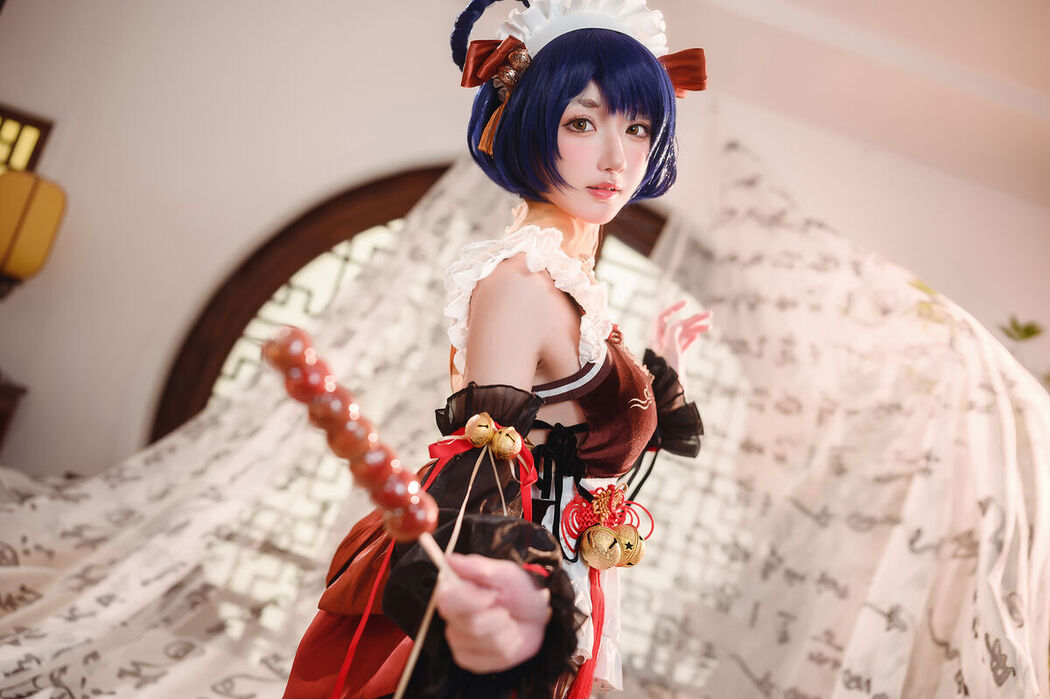 Coser@阿包也是兔娘 &#8211; 香菱女仆