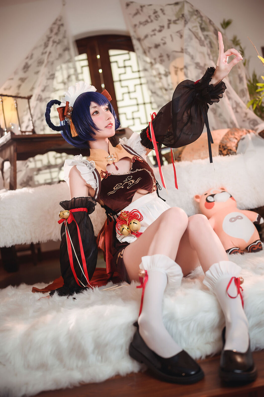 Coser@阿包也是兔娘 &#8211; 香菱女仆