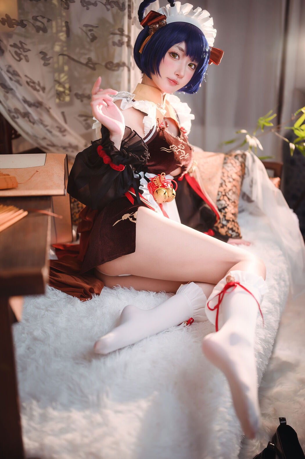 Coser@阿包也是兔娘 &#8211; 香菱女仆