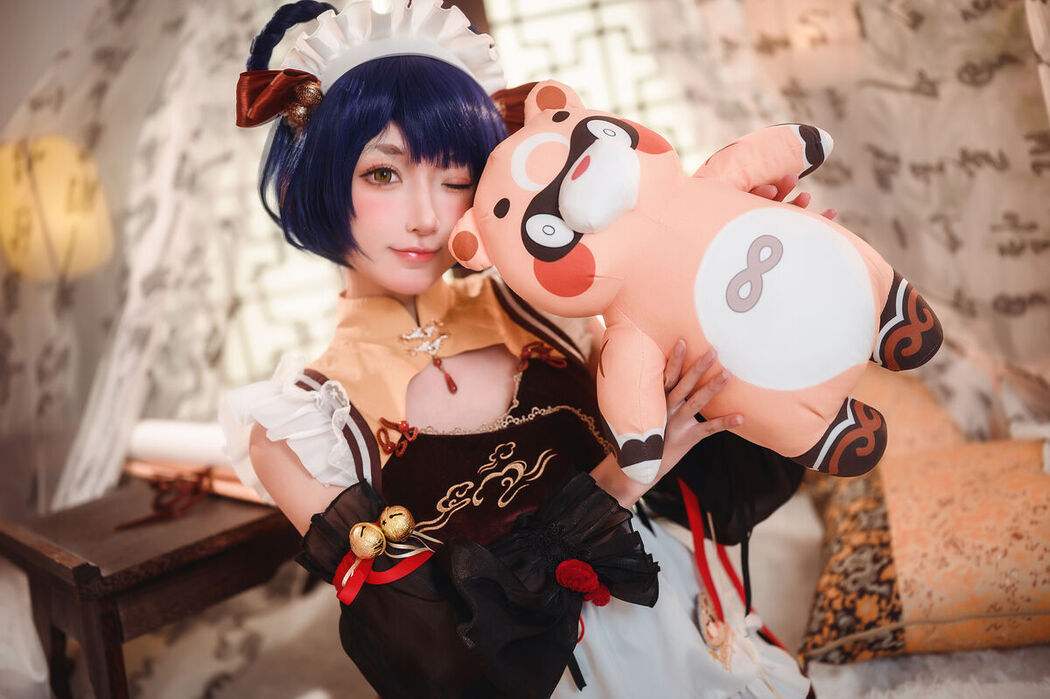 Coser@阿包也是兔娘 &#8211; 香菱女仆