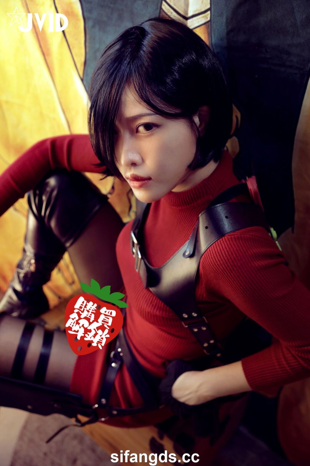 JVID Ai You 艾悠 – 全裸女神 艾悠 鲍鱼危机之艾达·王 猥亵凌辱拘禁 美艳酮体诱人白虎蜜穴 枪指阴户乖乖就范 Part1