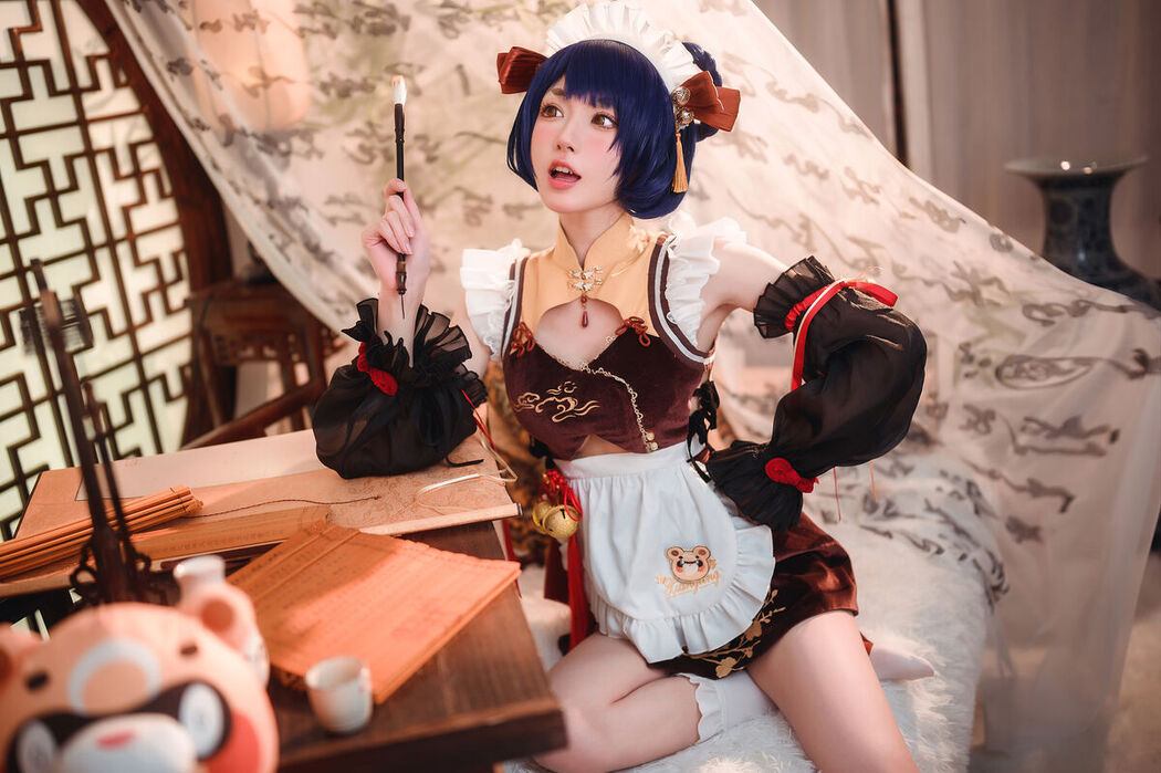 Coser@阿包也是兔娘 &#8211; 香菱女仆