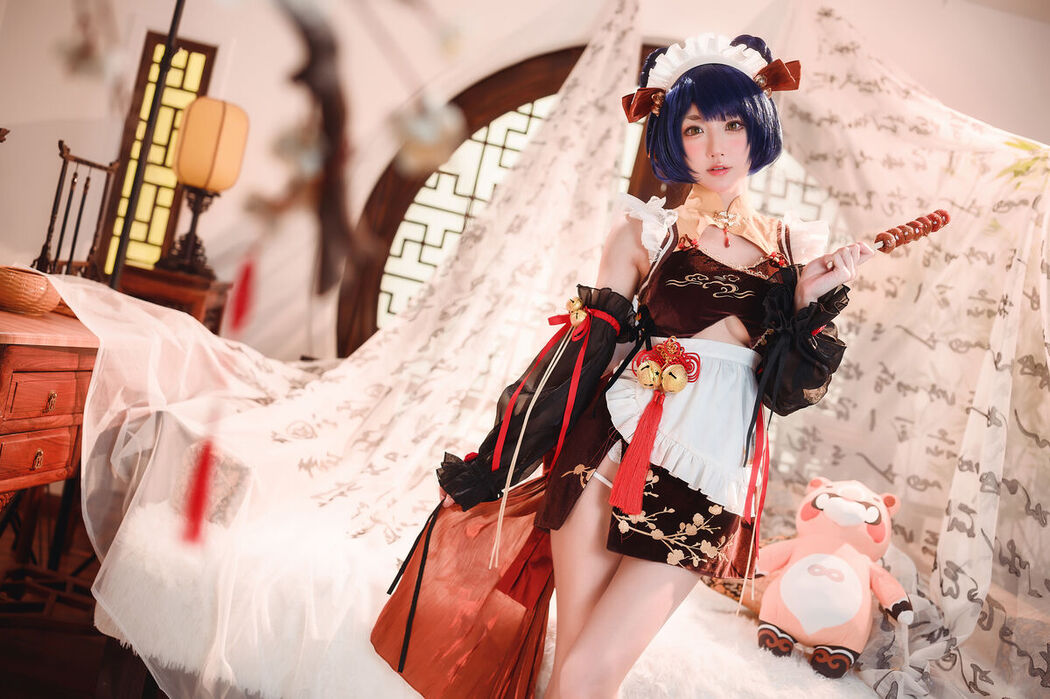 Coser@阿包也是兔娘 &#8211; 香菱女仆