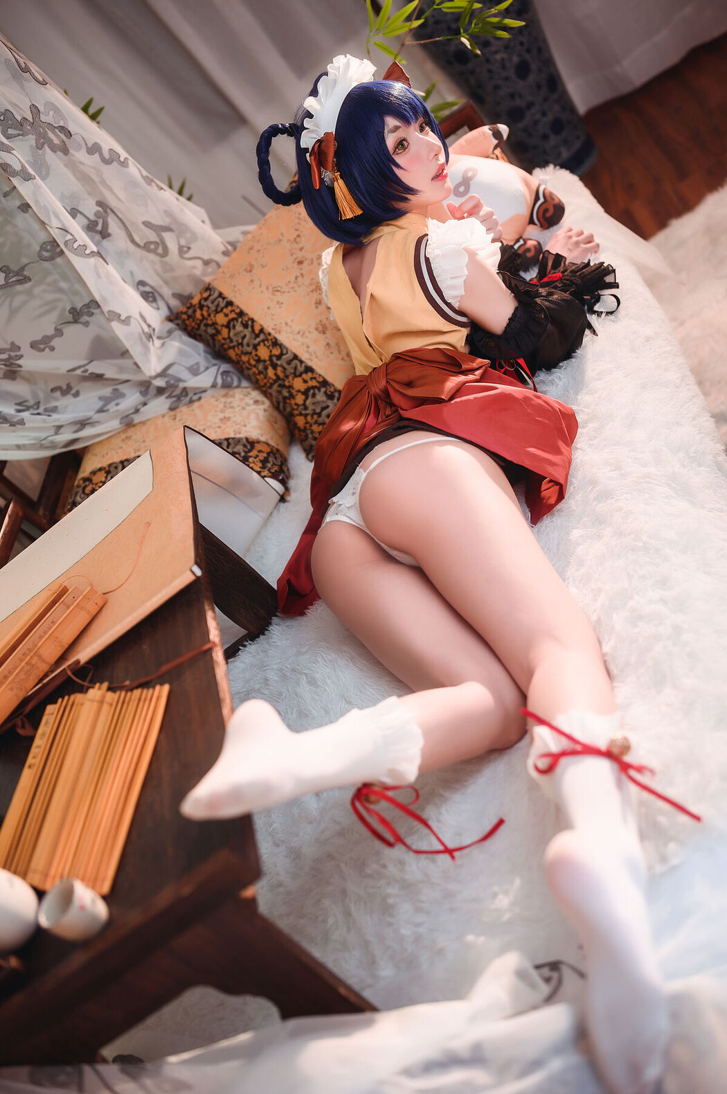 Coser@阿包也是兔娘 &#8211; 香菱女仆