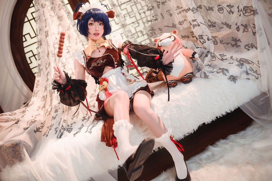 Coser@阿包也是兔娘 &#8211; 香菱女仆