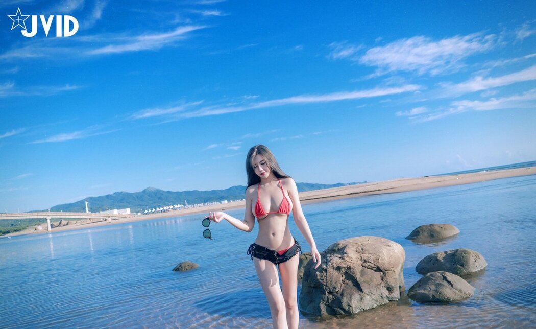 JVID Bikini Sexy Beach B