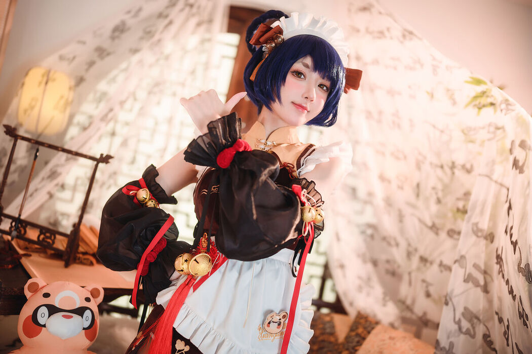 Coser@阿包也是兔娘 &#8211; 香菱女仆