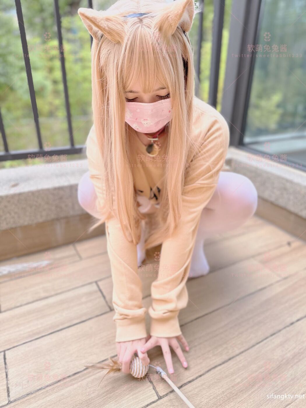 Coser@软萌兔兔酱 &#8211; 人型宠物之爱猫人士 玩弄逗猫女宠