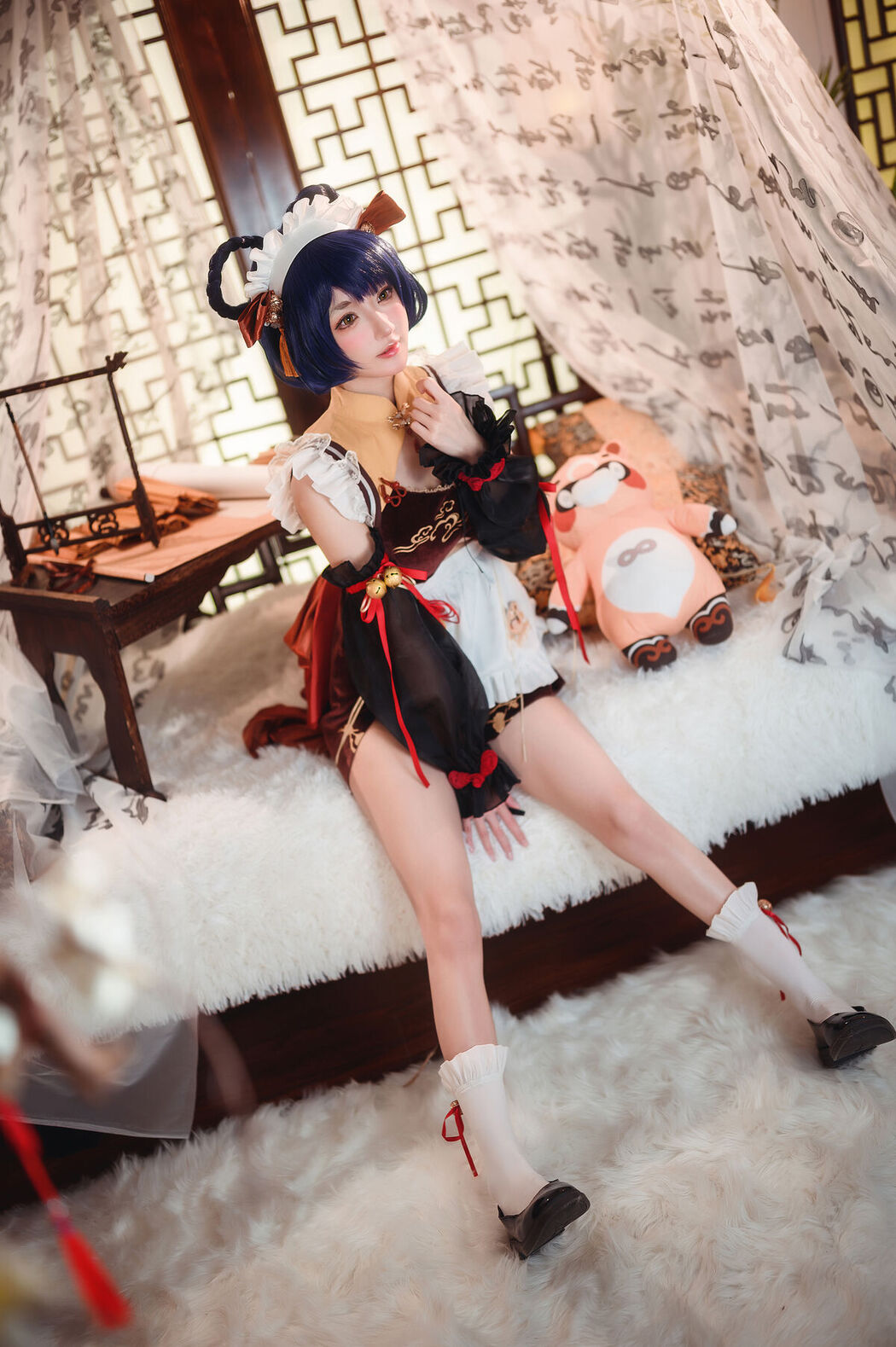 Coser@阿包也是兔娘 &#8211; 香菱女仆