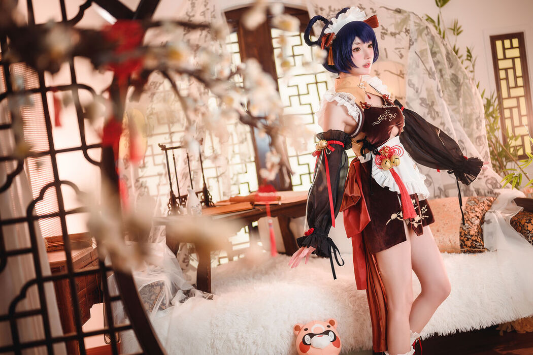 Coser@阿包也是兔娘 &#8211; 香菱女仆