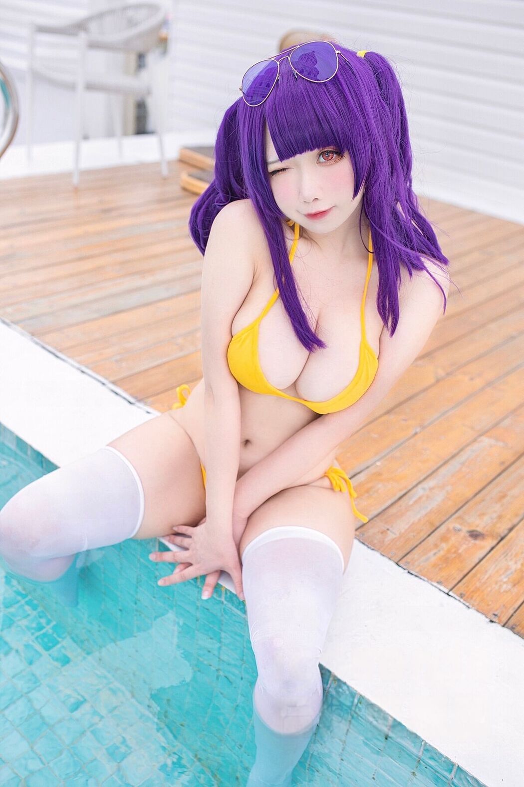 Coser@贞子蜜桃 &#8211; 碧蓝航线 波拉泳装