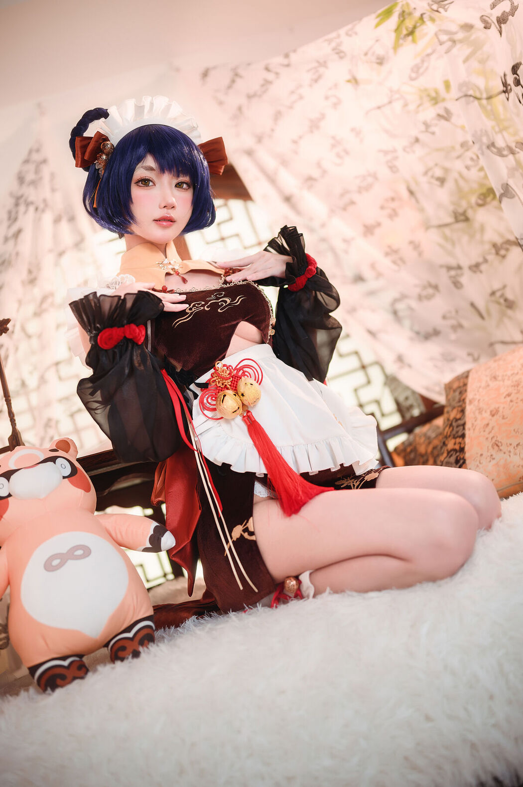 Coser@阿包也是兔娘 &#8211; 香菱女仆