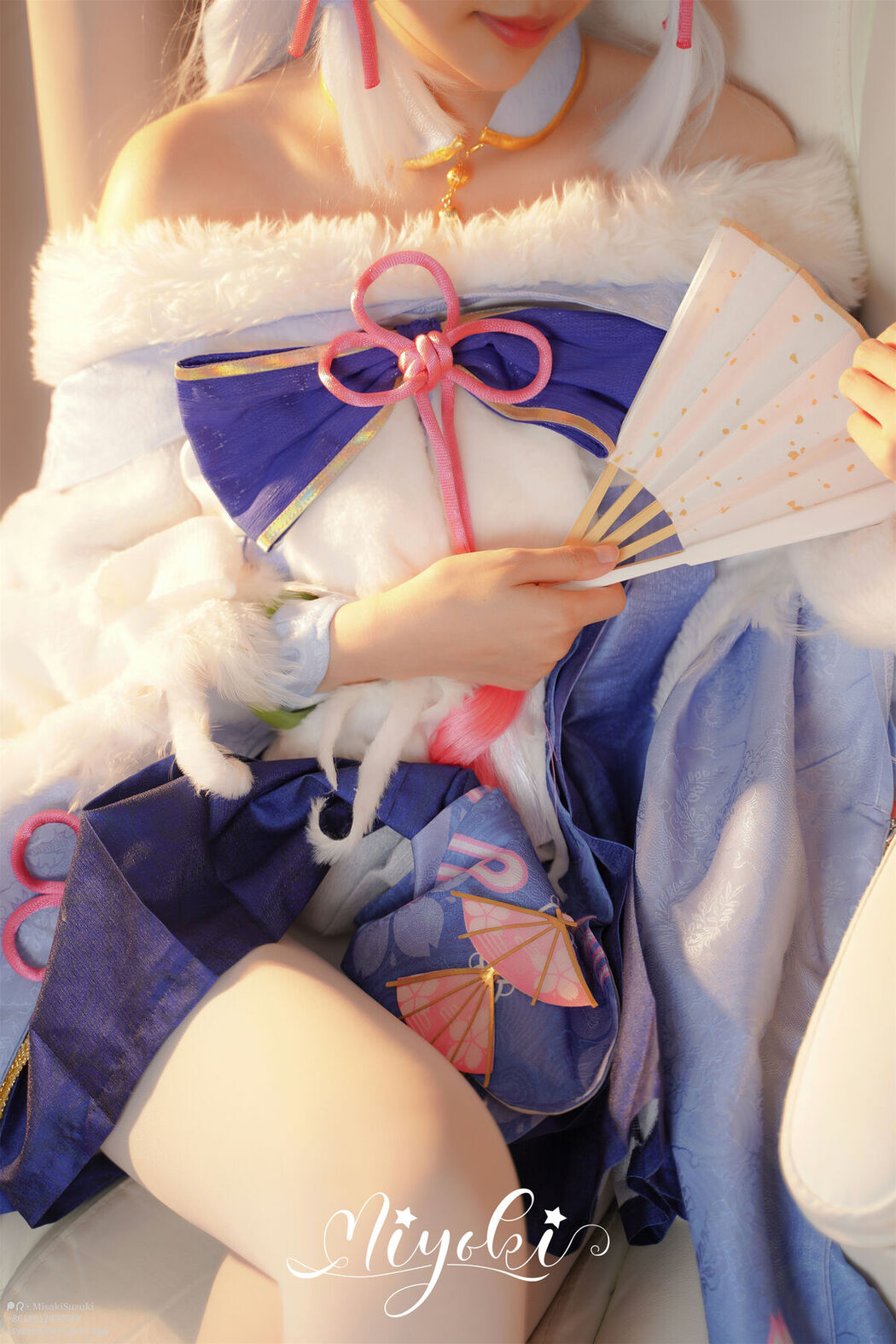 Coser@铃木美咲 Misaki Suzuki &#8211; 白鹭公主cos 自慰