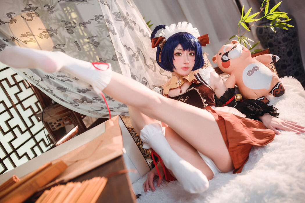 Coser@阿包也是兔娘 &#8211; 香菱女仆