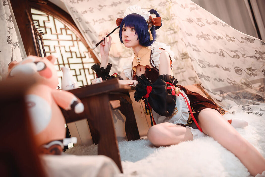 Coser@阿包也是兔娘 &#8211; 香菱女仆