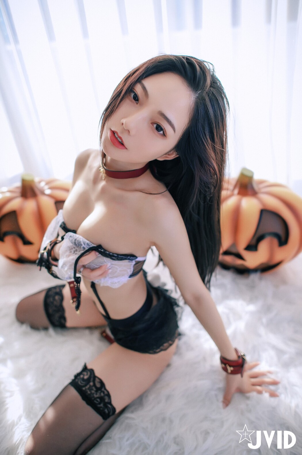 JVID 2022.10.28 Jiu Jiu – Halloween Special Is Wonderful First Time Demon Version Training Limited A