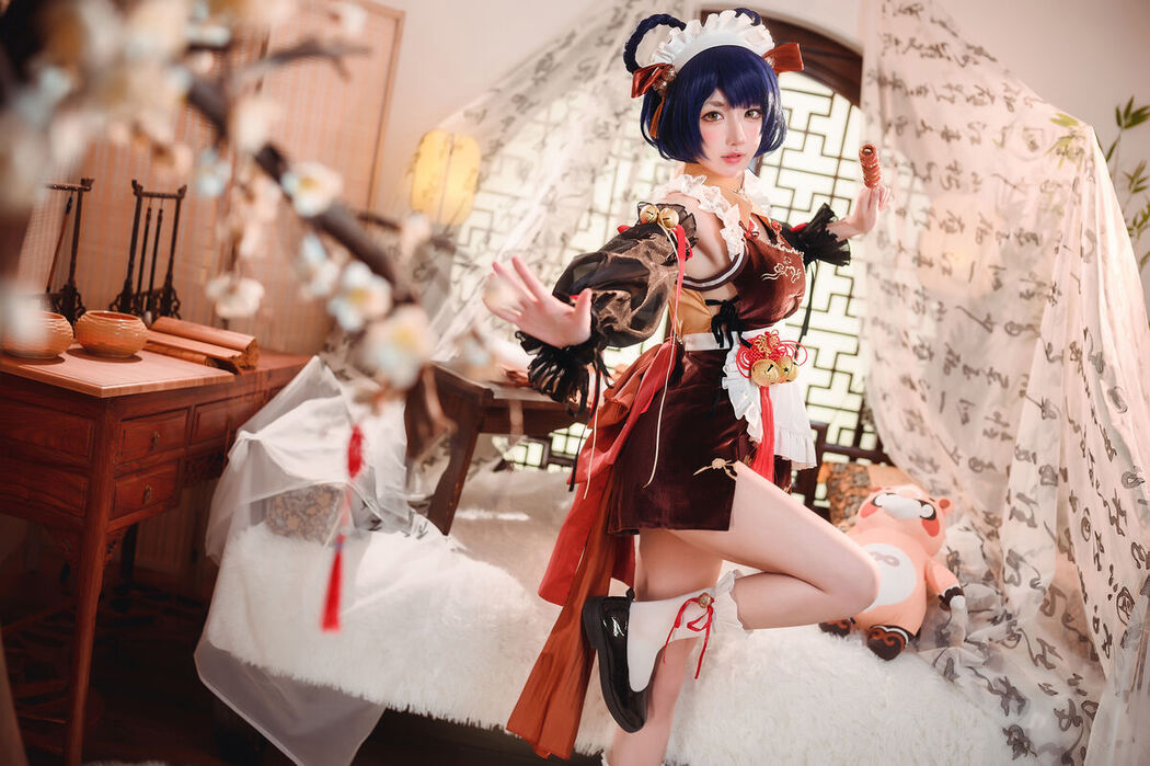 Coser@阿包也是兔娘 &#8211; 香菱女仆