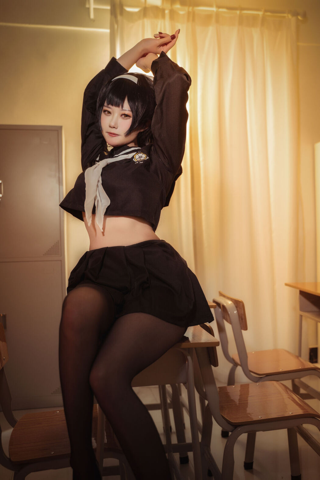 Coser@贞子蜜桃 – 碧蓝航线 爱宕高雄制服
