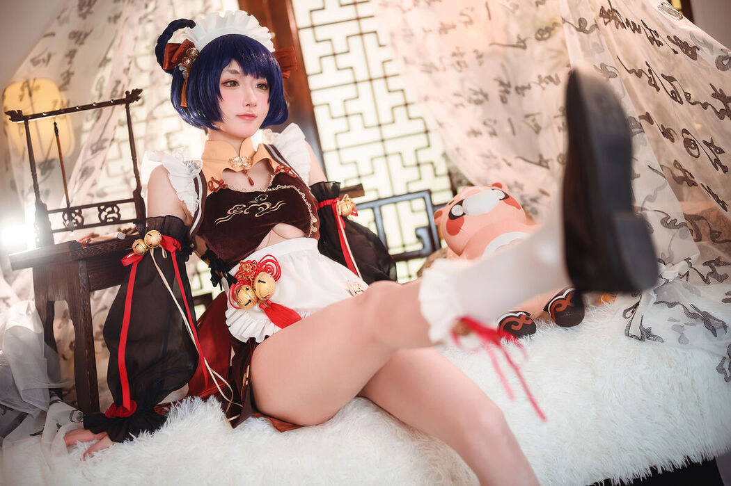 Coser@阿包也是兔娘 &#8211; 香菱女仆