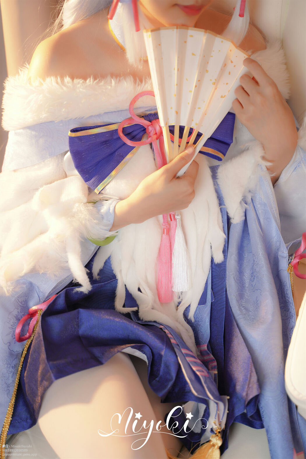 Coser@铃木美咲 Misaki Suzuki &#8211; 白鹭公主cos 自慰