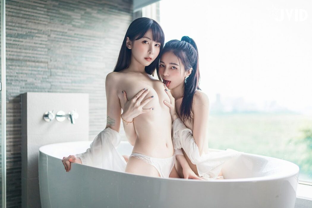JVID Chen Chen 辰辰 And Tai Ni 胎尼 – 檳榔西施情色妄想 D