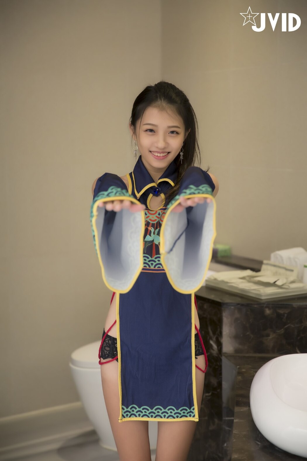 JVID Jiang Shi – Cute Little Zombie