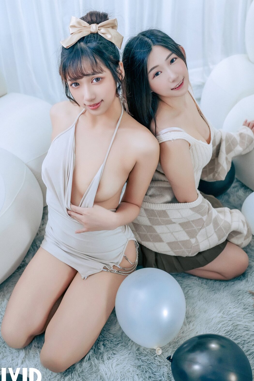 JVID Jing No Nai 井野奈 And Rou Bao 肉包 – 色慾融合の閨蜜慶生派對 Part1 Cover Photo