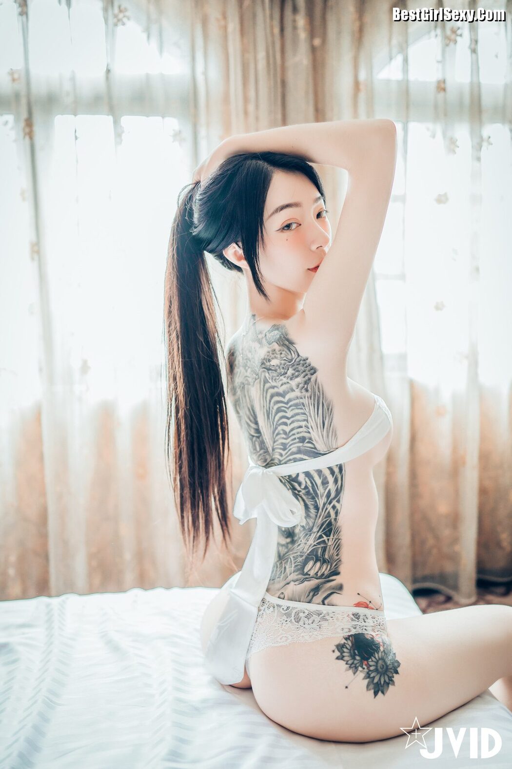 JVID Piao 飘 – Colorful Cheongsam B